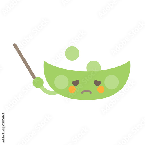 指示棒豆悲しむ