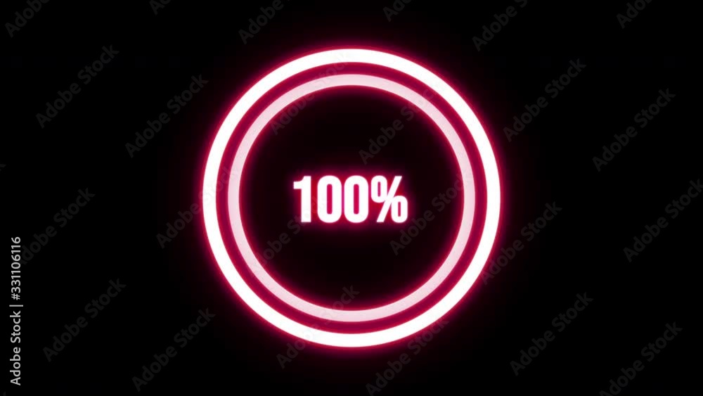 4K Video of Animation Science Futuristic Loading Circle Ring. Loading Transfer Download 0-100% in blue science effect. light blue loading circle ring bar on black screen. Technology concept. 4K Video of Animation Science Futuristic Loading Circle Ring. Loading Transfer Download 0-100% in blue science effect. light blue loading circle ring bar on black screen. Technology concept.