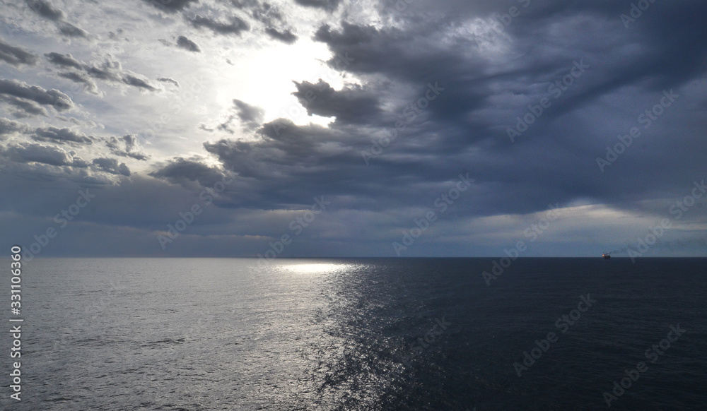 pending storm on Bass Strait Victoria