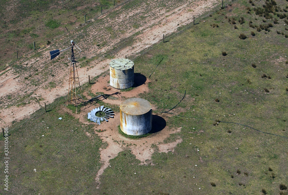 rundown farm water tanks and windmill rundown farm water tanks and windmill