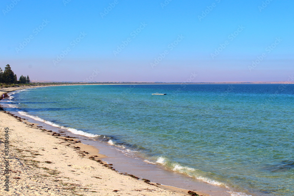 beach and sea in Tumby Bay, South Australia