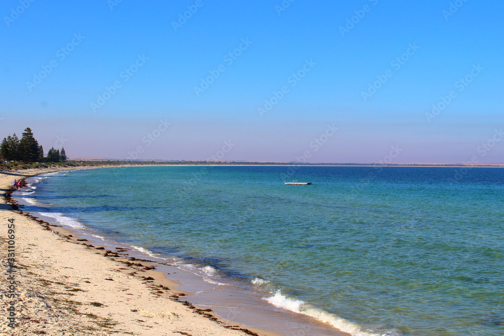 beach and sea in Tumby Bay, South Australia beach and sea in Tumby Bay, South Australia