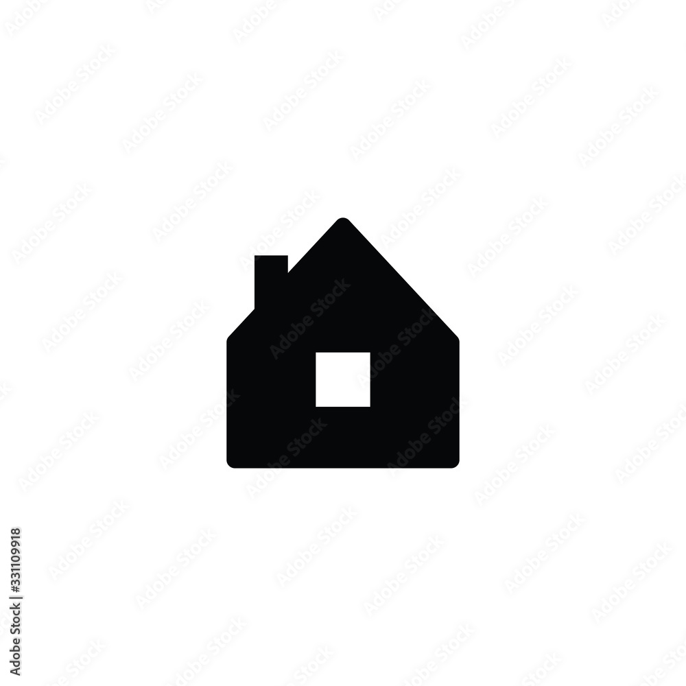 House vector icon. Symbol of home. House vector icon. Symbol of home.