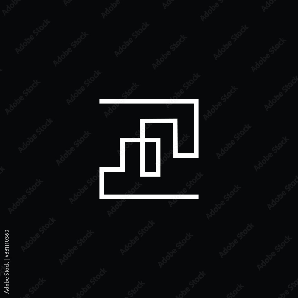 Logo design of Z in vector for construction, home, real estate, building, property. Minimal awesome trendy professional logo design template on black background. Logo design of Z in vector for construction, home, real estate, building, property. Minimal awesome trendy professional logo design template on black background.