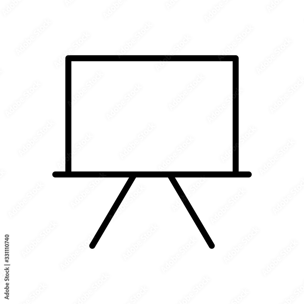 Blackboard icon vector design templates Blackboard icon vector design templates