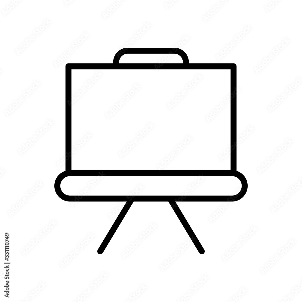 Blackboard icon vector design templates