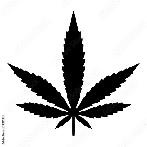 Mary Jane Marijuana Leaf Clipart