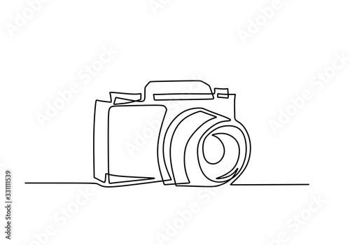 Digital camera one line dra...