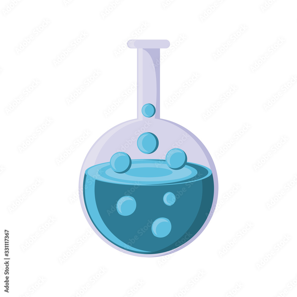 chemical laboratory test tube on white background chemical laboratory test tube on white background