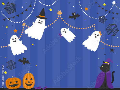 おばけたちのハロウィンパーティー