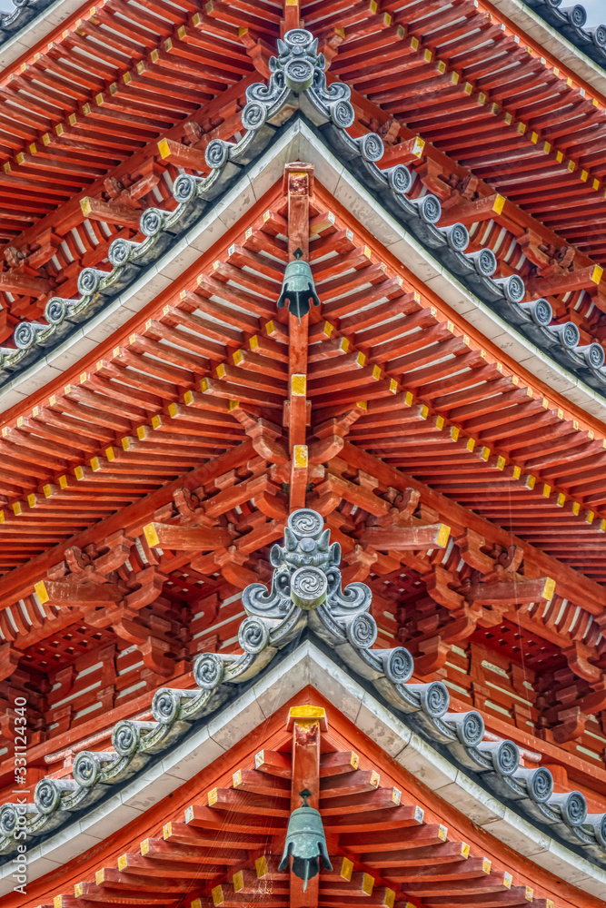 Obraz premium roof of thai temple