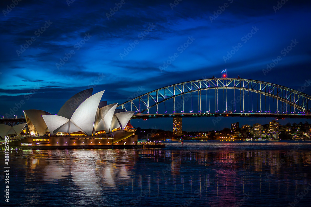 Naklejka premium Sydney Ultimate Skyline
