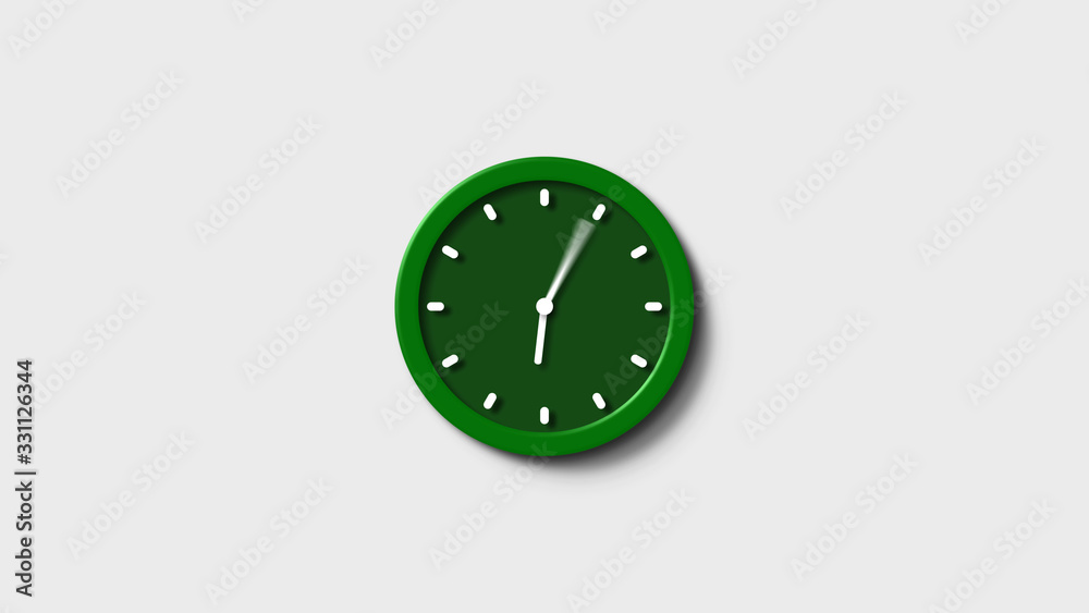 Green color clock icon,White background wall clock icon,clock images Green color clock icon,White background wall clock icon,clock images