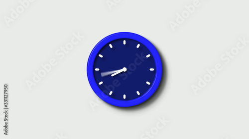 Blue clock icon,clock icon,clock image,white background blue clock icon