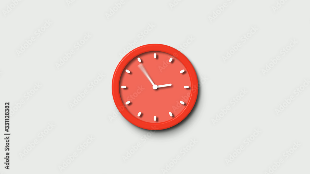 New white background red clock icon,red clock icon,wall clock icon New white background red clock icon,red clock icon,wall clock icon