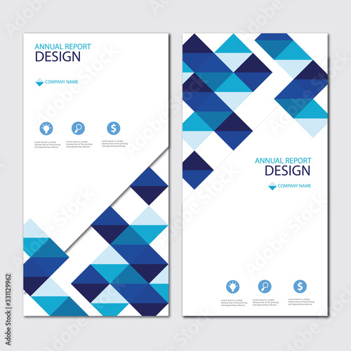 Abstract minimal geometric shapes polygon design background for business annual report book cover brochure flyer poster