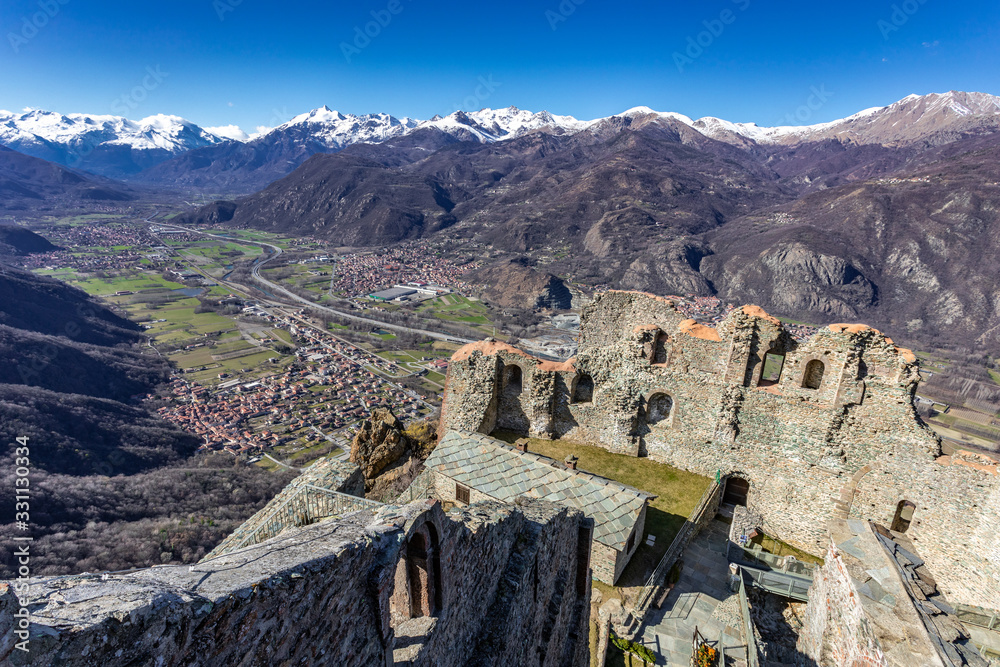 Ταπετσαρία Sacra di San Michele Abbey and Castle - Val di Susa, Turin, Piedmont, Italy