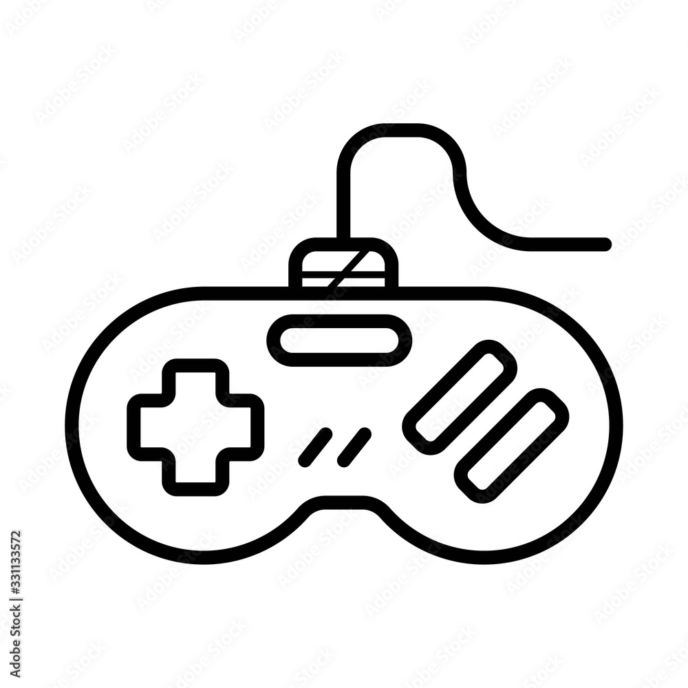console icon vector illustration photo