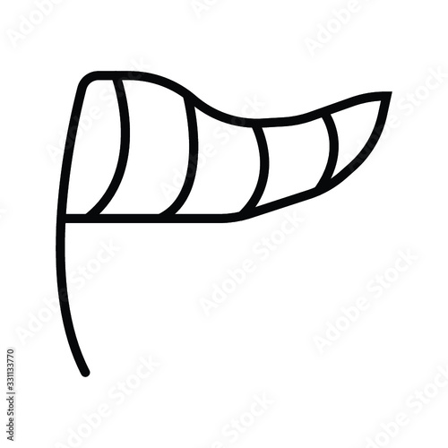 landing net icon vector illustration