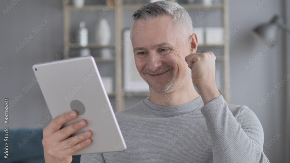 Portrait of Gray Hair Man Upset by Loss, Disaster Portrait of Gray Hair Man Upset by Loss, Disaster