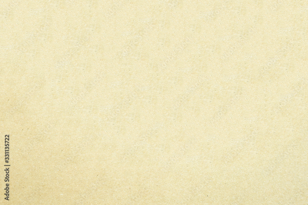 Fototapeta premium Sheet of yellow paper texture background.