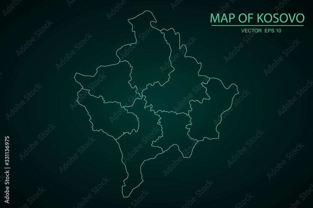 Map - blue geometric rumpled triangular low style gradient graphic background. Vector illustration eps 10 Map - blue geometric rumpled triangular low style gradient graphic background. Vector illustration eps 10