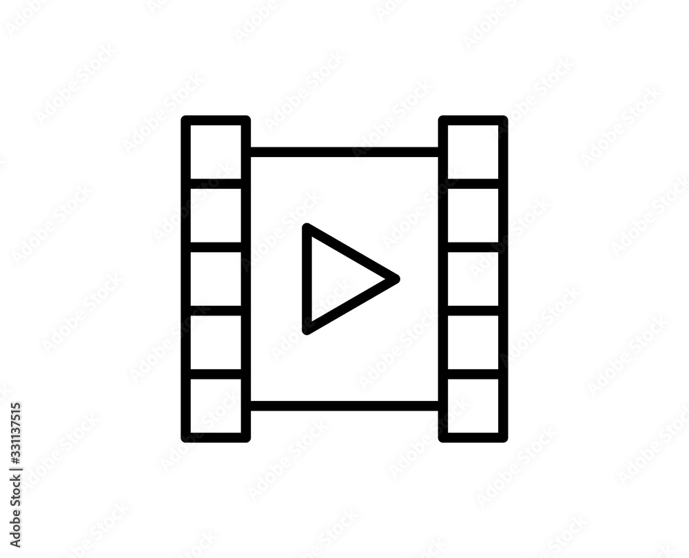 Film line icon Film line icon
