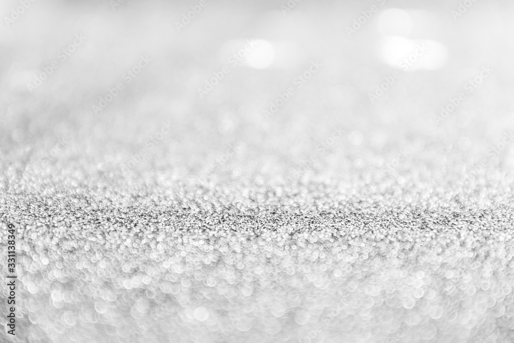 Abstract bokeh light on glitter floor background Abstract bokeh light on glitter floor background