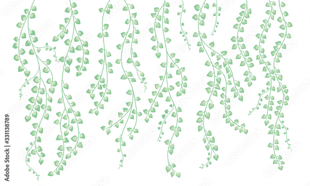 観葉植物のイラスト(素材) 観葉植物のイラスト(素材)