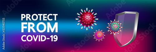 Covid-19 Coronavirus concept vector illustration design