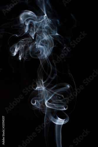Wallpaper Mural Abstract smoke on black background for designs.  Torontodigital.ca
