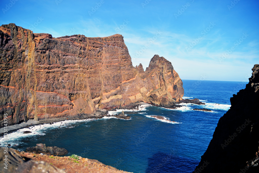 view of the island of Madeira