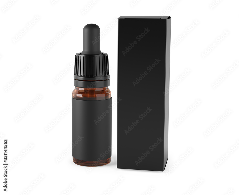 Dropper bottle serum clear glass for cosmetic products design mock-up. Beauty care oil serum. Isolated on white background. Dropper bottle serum clear glass for cosmetic products design mock-up. Beauty care oil serum. Isolated on white background.