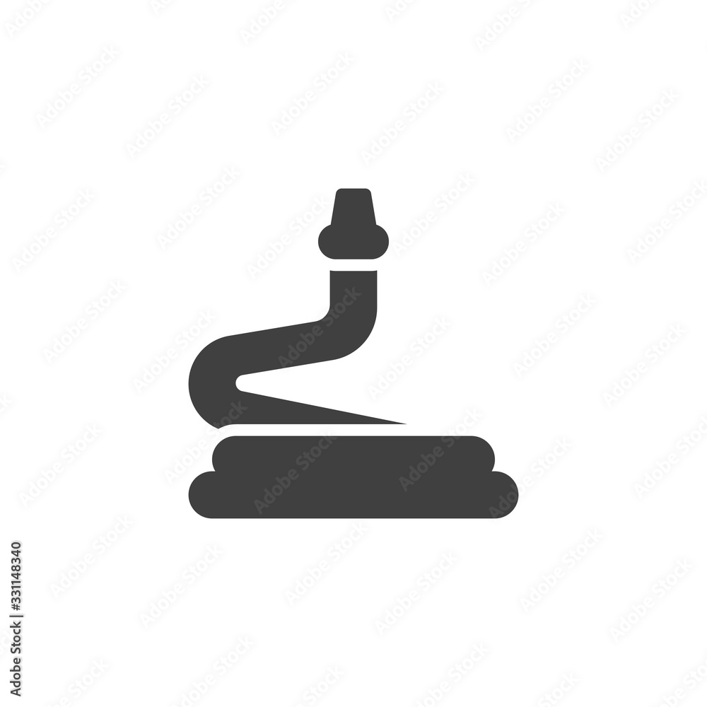 Watering hose vector icon. filled flat sign for mobile concept and web design. Garden hose glyph icon. Symbol, logo illustration. Vector graphics Watering hose vector icon. filled flat sign for mobile concept and web design. Garden hose glyph icon. Symbol, logo illustration. Vector graphics