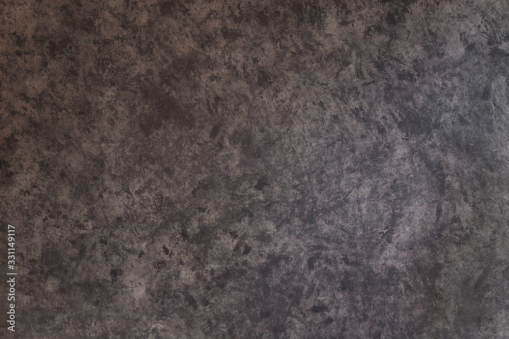 Texture of plaster painted in a heterogeneous gray color