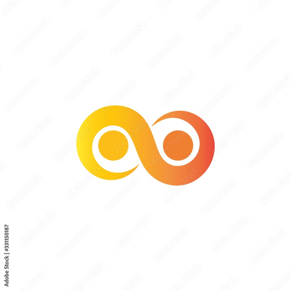 Obraz premium Infinity logo Vector