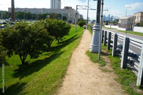 path in the city