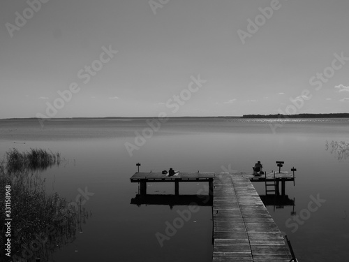 Fototapeta Naklejka Na Ścianę i Meble -  Summer relax at the lake