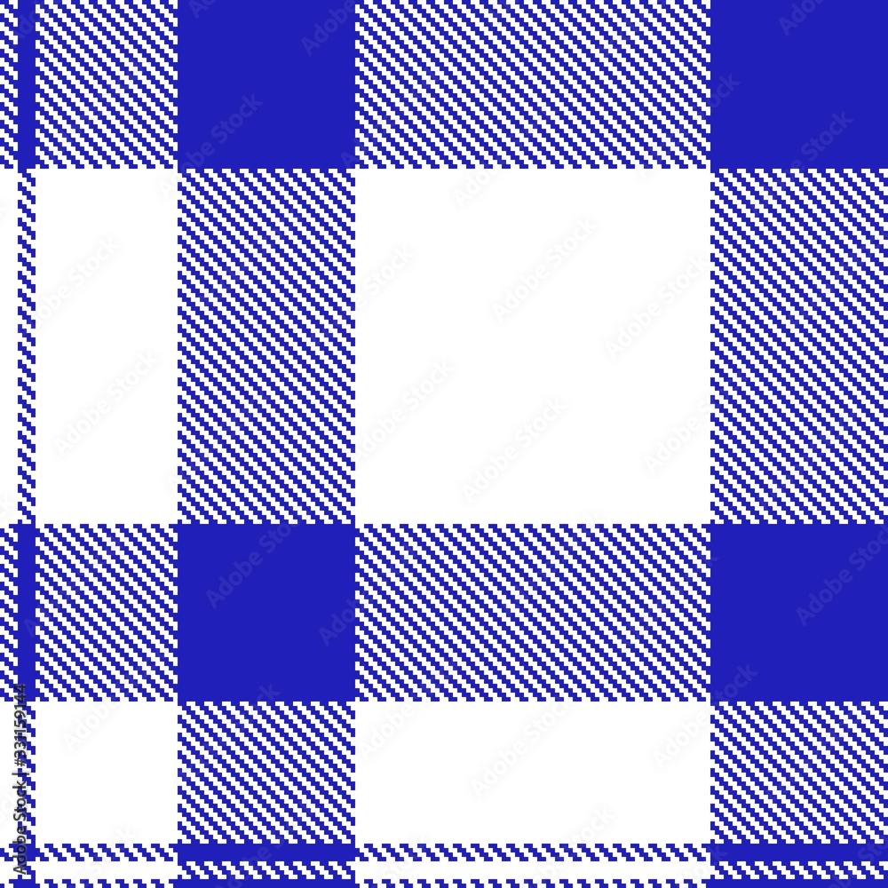 Tartan, plaid pattern seamless vector illustration. Checkered texture for clothing fabric prints, web design, home textile.