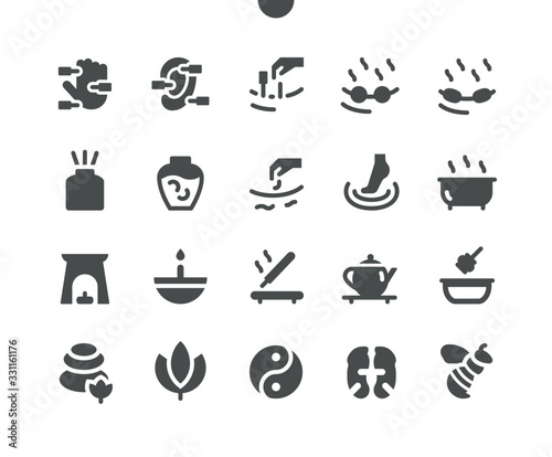 Alternative medicine v2 UI Pixel Perfect Well-crafted Vector Solid Icons 48x48 Ready for 24x24 Grid for Web Graphics and Apps. Simple Minimal Pictogram