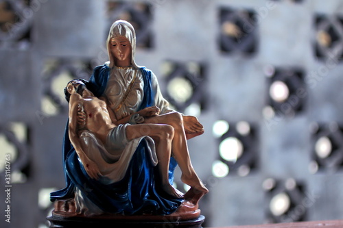 Mother Mary and Jesus photo