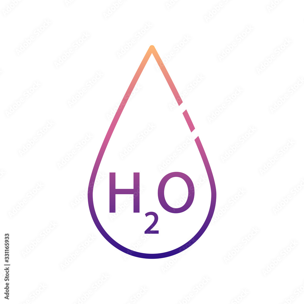 water drop nolan icon. Simple thin line, outline vector of Scientifics study icons for ui and ux, website or mobile application water drop nolan icon. Simple thin line, outline vector of Scientifics study icons for ui and ux, website or mobile application