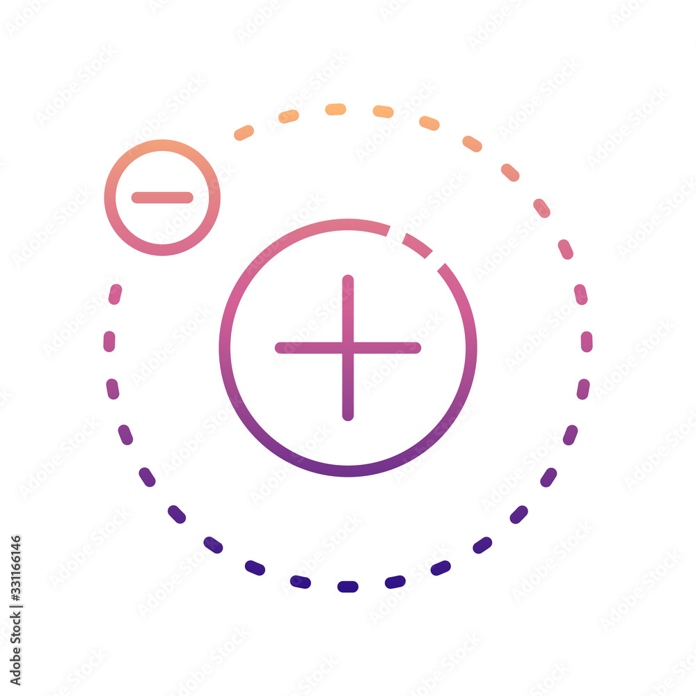 Fototapeta premium electron nolan icon. Simple thin line, outline vector of Scientifics study icons for ui and ux, website or mobile application