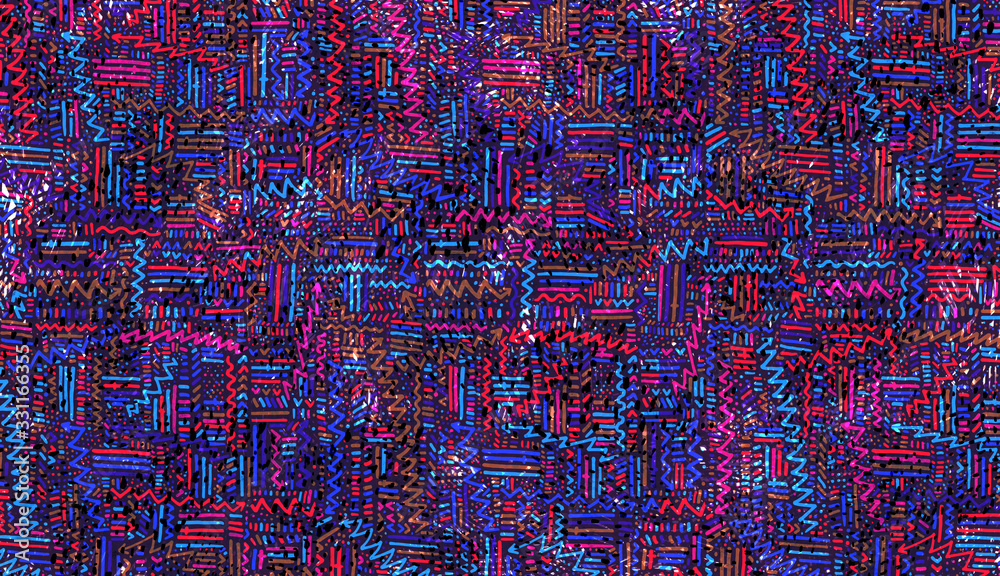 Modern multicolor spotted pop art digital composition with lines, dots and arrows. Modern multicolor spotted pop art digital composition with lines, dots and arrows.