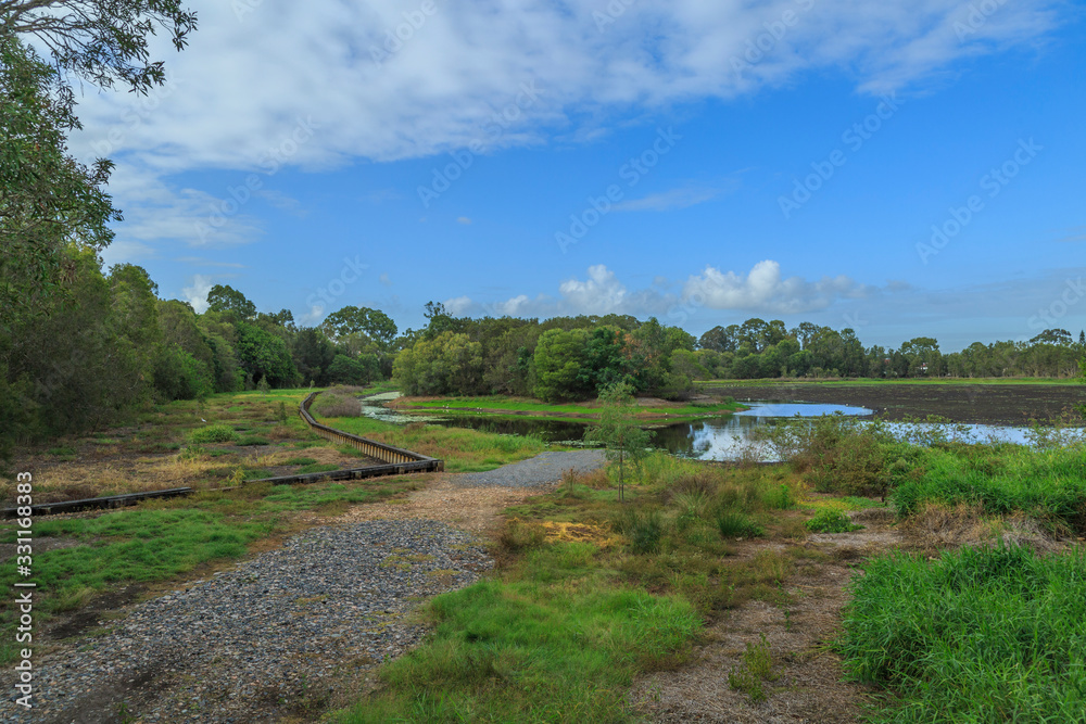 Dowse Lagoon reserve in Sandgate Queensland