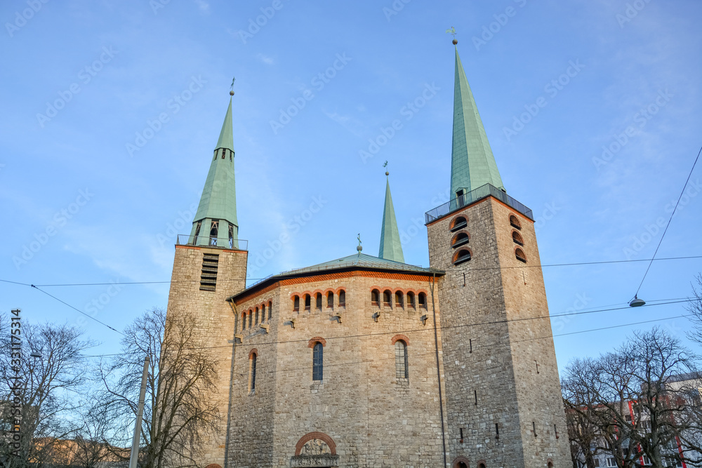 The church Reformations Gedaechtnis Kirche in Nuremberg