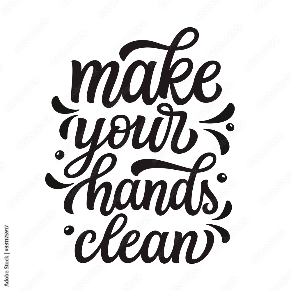 Make your hands clean Make your hands clean