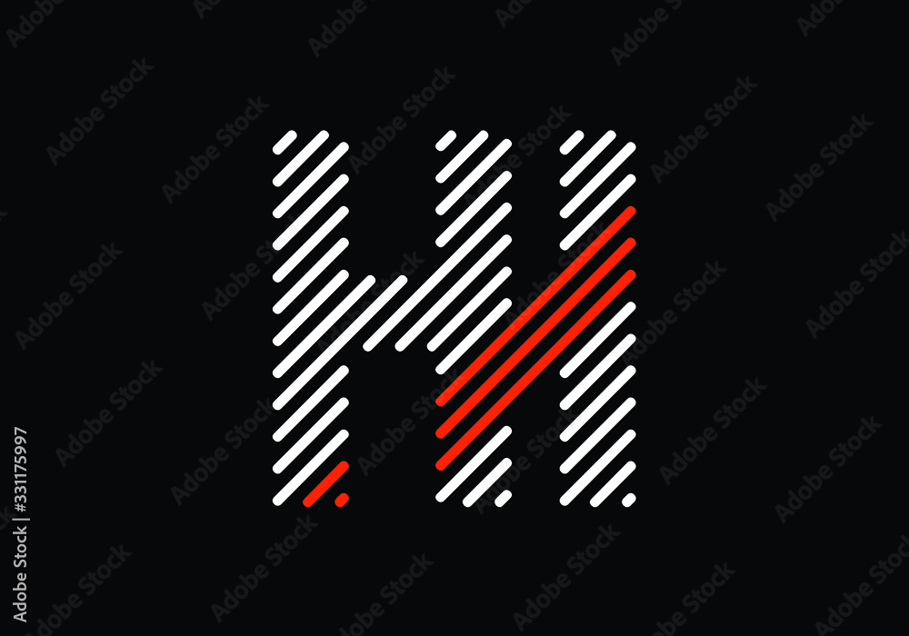 H I Initial Letter Logo design vector template, Graphic Alphabet Symbol for Corporate Business Identity H I Initial Letter Logo design vector template, Graphic Alphabet Symbol for Corporate Business Identity
