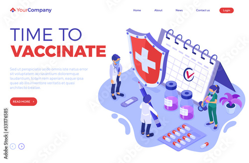 Vaccination Concept Banner