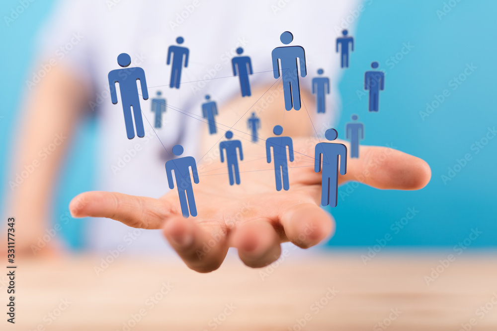 Concept of teamwork and partnership Concept of teamwork and partnership